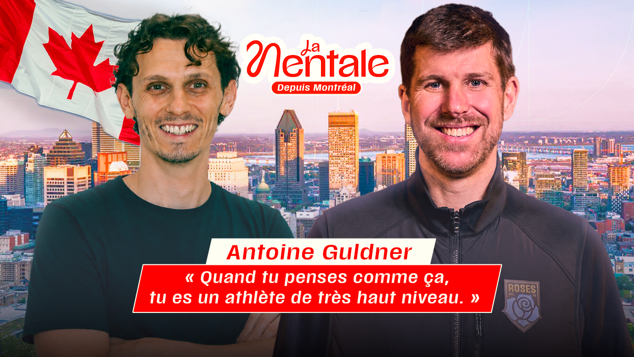 Antoine Guldner, préparateur mental des Roses de Montréal FC, en interview dans le podcast La Mentale sur la performance mentale dans le sport de haut niveau.